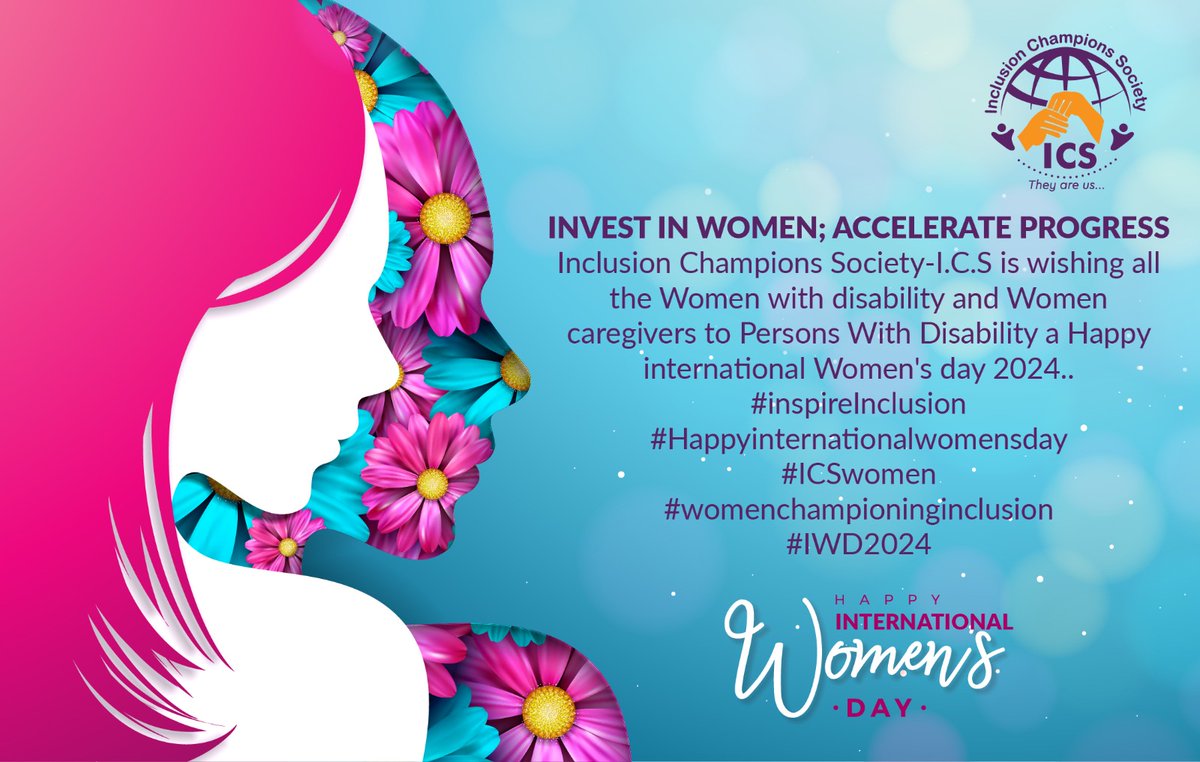 You are an incredible woman and I.C.S. wishes you a Happy International Women's Day!