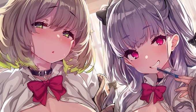 すでに告知出てますがこねくとぴあ様の音声作品イラストを描かせていただきました。
明日発売です!

【リンク先R-18注意】
めておちゃんとうめるちゃん | しおこんぶ #pixiv https://t.co/AzGn7s2ZTZ 