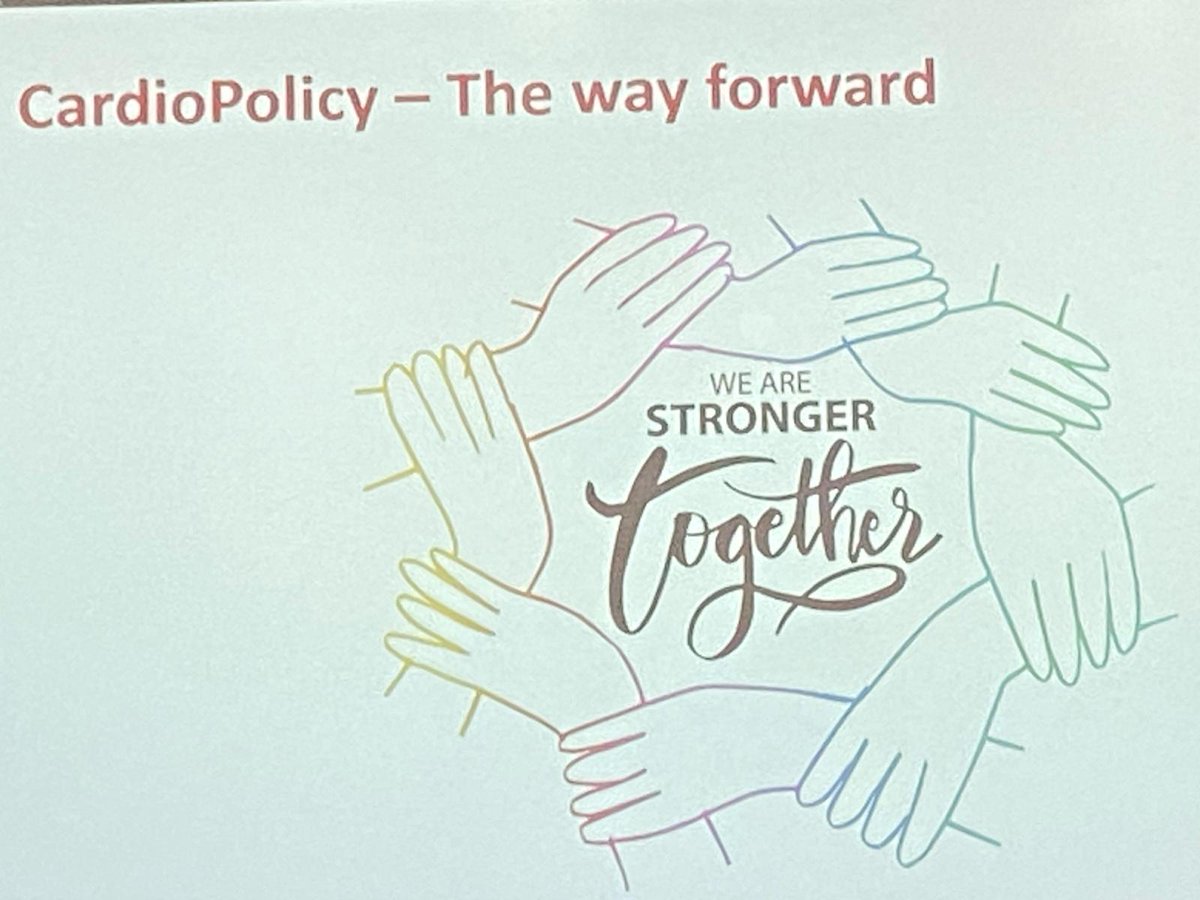 #ESCSpringSummit Spotlight on cardiovascular health:  primary prevention should be a priority for everyone, even those who are not yet patients.

Flagship project between the ESC and the European Parliament #TogetherWeareStronger