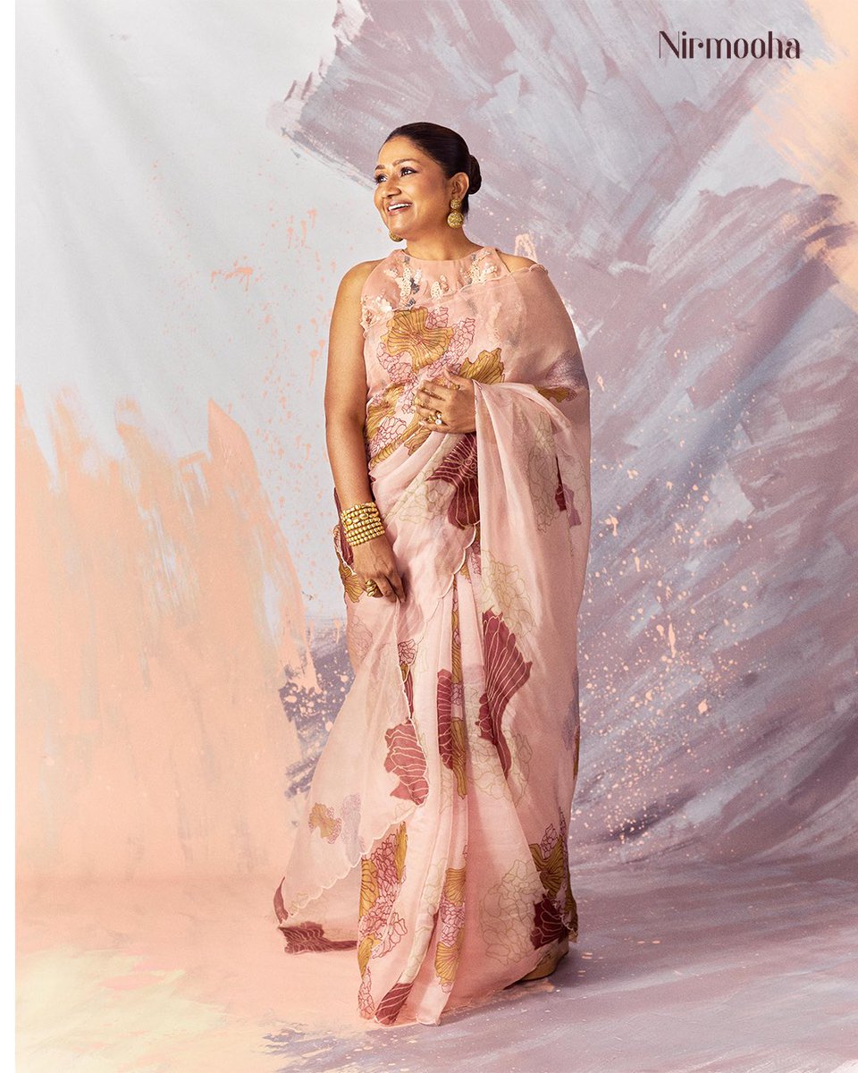 Saree's sorceress, weaving magic threads - Dolly's drapes swirl in Shakti's Empowering Woman, Inspiring Future Enchantment. Shakti: Empowering Women, Inspiring Futures #Nirmooha #womensday #womensday2024 #happywomensday #internationalwomensday