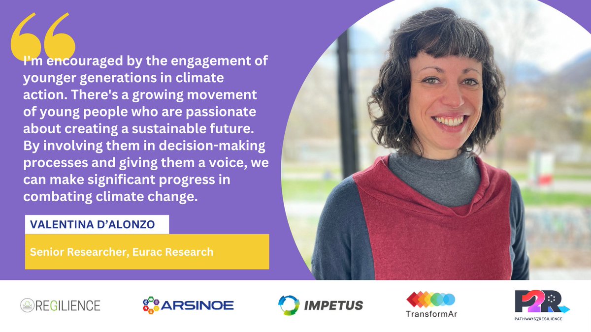 Climate Impetus (@climateimpetus) on Twitter photo Happy #Women's International Day!
Check out the interview with Valentina D'Alonzo, senior researcher at <a href="/EURAC/">Eurac Research</a> and leader for the <a href="/ClimateImpetus/">Climate Impetus</a> Mountain demo site: climate-impetus.eu/womens-day-val…
#WomenInScience #IWD2024 #climateresilience Happy #Women's International Day!
Check out the interview with Valentina D'Alonzo, senior researcher at <a href="/EURAC/">Eurac Research</a> and leader for the <a href="/ClimateImpetus/">Climate Impetus</a> Mountain demo site: climate-impetus.eu/womens-day-val…
#WomenInScience #IWD2024 #climateresilience