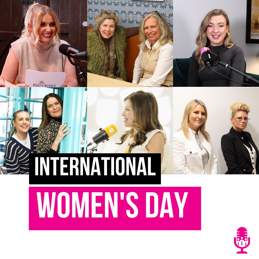When we talk about women's voices being heard, we mean it LITERALLY.

Join us on #internationalwomensday2024 in celebrating all of the women in podcasting - from hosts and guests to Producers and Editors.

You are seen and you are HEARD 🔊

#Podcast #Podcasting #womeninpodcasting