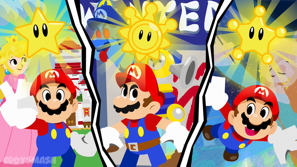 The 3D classic Mario's adventures!!! ⭐☀️🌟
(Super Mario 3D All-Stars)

#Mario #PrincessPeach
#PrincessRosalina #SuperMario64 #SuperMarioSunshine #SuperMarioGalaxy #SuperMario3DAllStars