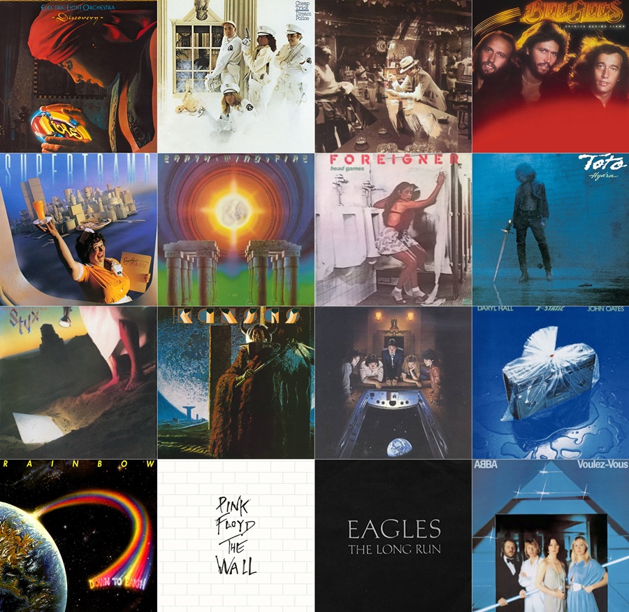 1979年は本格的に洋楽の世界へ足を踏み入れた年
ミュージックライフで情報収集
FMで気になるバンドの特集があればカセットに録音したり小遣いでレコード購入したり
積極的に洋楽にのめり込んだ中学１年生
特にリアルタイムで発売時に聴いていた16作品です
今思えば名盤揃いの年でした