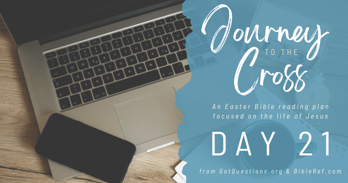 gotquestions's tweet photo. Continue to journey toward the cross with us by focusing on the life of Jesus Christ each day until Resurrection Day! Today's Bible Reading can be accessed here: https://t.co/oDS2U1hbuC
#EasterReadingPlan #GotQuestions #BibleRef https://t.co/QeaV5sLplj