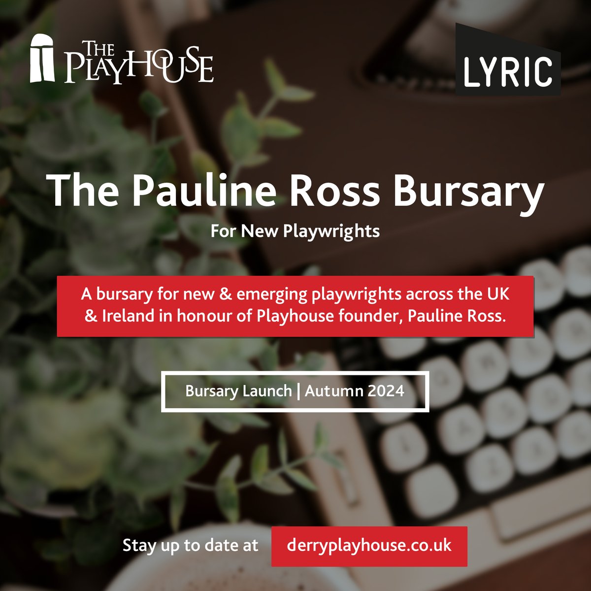 To celebrate International Women's Day 2024, The Playhouse in association with @LyricBelfast are delighted to announce the launch of a bursary for new & emerging playwrights across the UK & Ireland in honour of Playhouse founder, Pauline Ross. 📷 Pauline is a cultural leader who…