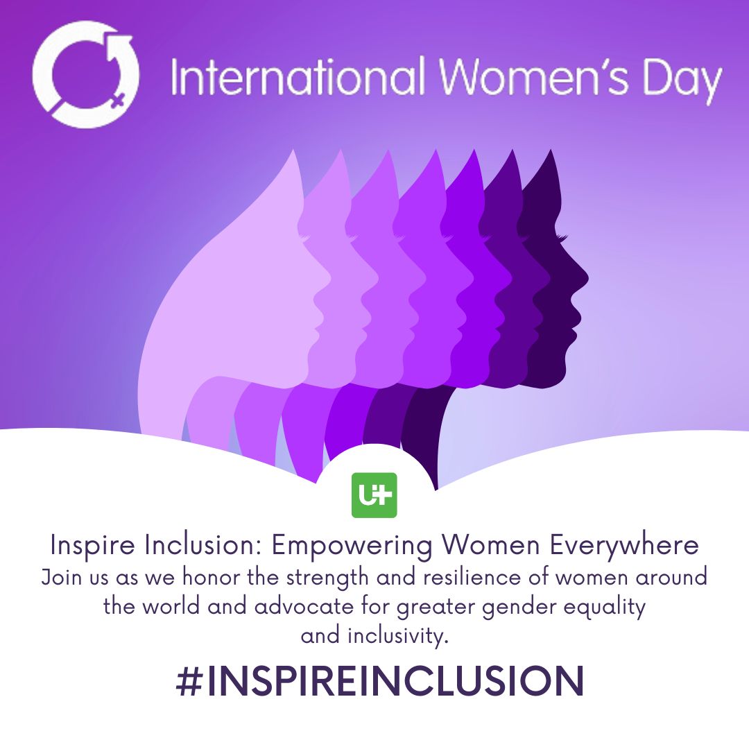 Inspire Inclusion: Empowering Women Everywhere
Join us as we honor the strength and resilience of women around the world and advocate for greater gender equality 
and inclusivity.