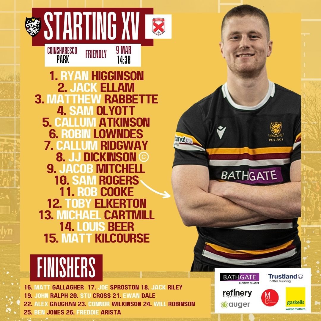 CaldyRFC's tweet photo. 𝐓𝐞𝐚𝐦 𝐍𝐞𝐰𝐬 - 𝘠𝘰𝘶𝘳 𝘙𝘢𝘷𝘦𝘳𝘴 🪩 

Our squad to take on @JerseyRFC at @CoinSharesCo Park tomorrow in a mid-season friendly.

We’re ready, is the island ready?

The Ravers are in town.

#Ravers https://t.co/blLTLVrjJo