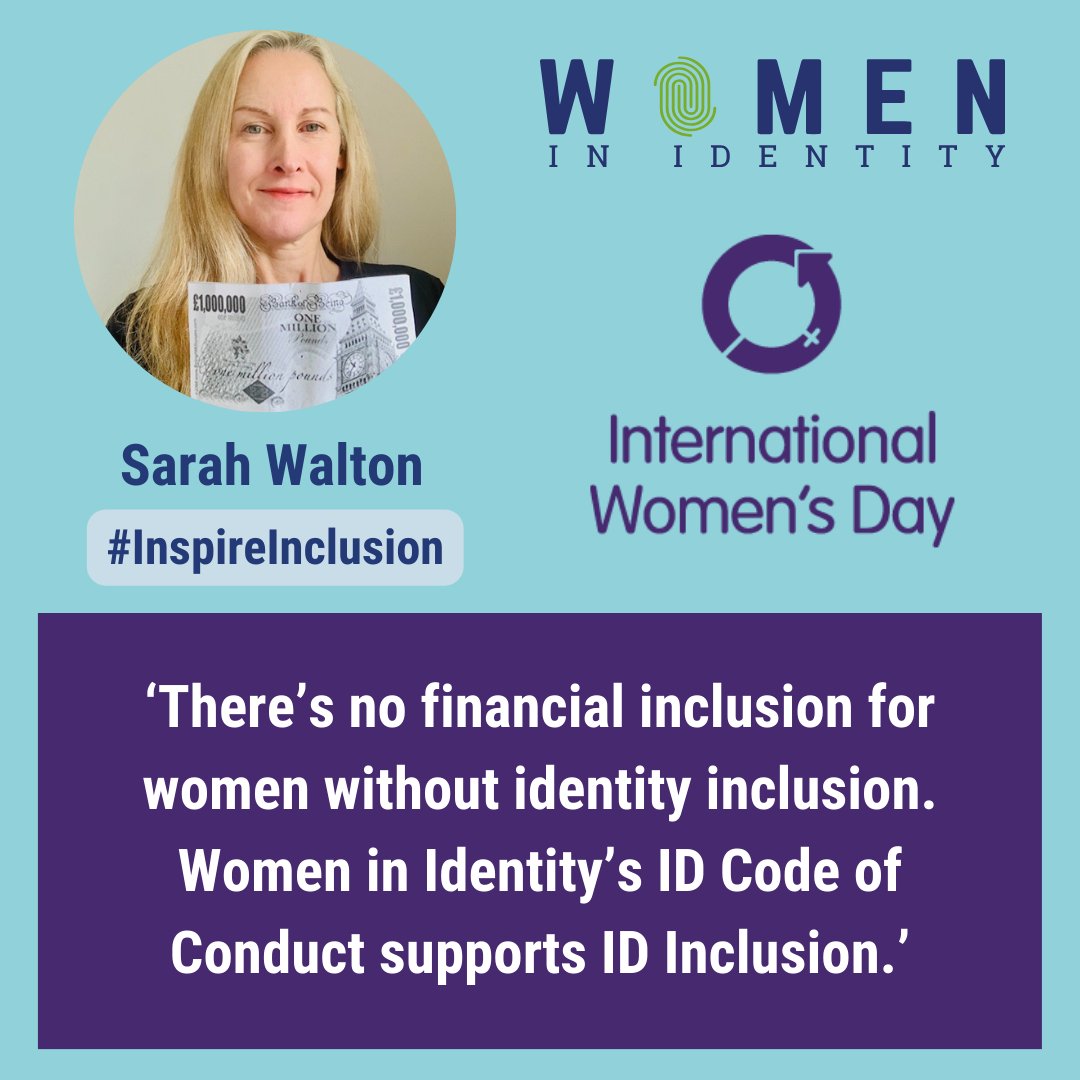 #WomenInID Executive Lead Sarah Walton shares how Women In Identity inspires  inclusion! Happy International Women's Day 🙌

Become a sponsor: womeninidentity.org/cpages/become-…

#DiversityByDesign #ForAllByAll #IWD2024