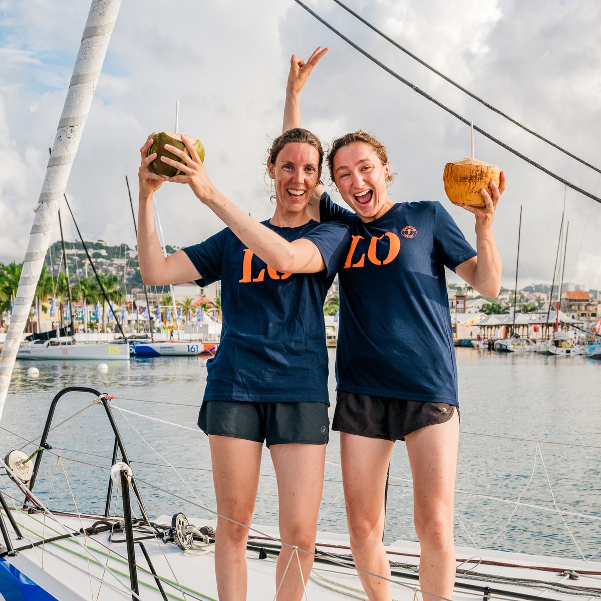 TransatCafeLOR's tweet photo. En 30 ans, 51 femmes ont pris le départ de la #TransatJacquesVabre Normandie Le Havre ! L’organisation de la #RouteduCafé travaille vers la féminisation de la course au large, notamment via l’opération Cap pour Elles ! ⛵️

Prêtes à relever le défi sur l’édition 2025 ? 🙌🏻 https://t.co/RA09qth1bq
