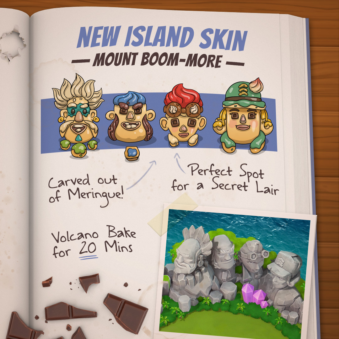 BoomBeach's tweet photo. We've been simmering away in the kitchen, and we're thrilled to give you the recipe of what we cooked for this update 🧑‍🍳 https://t.co/cgQb6GvO5r
