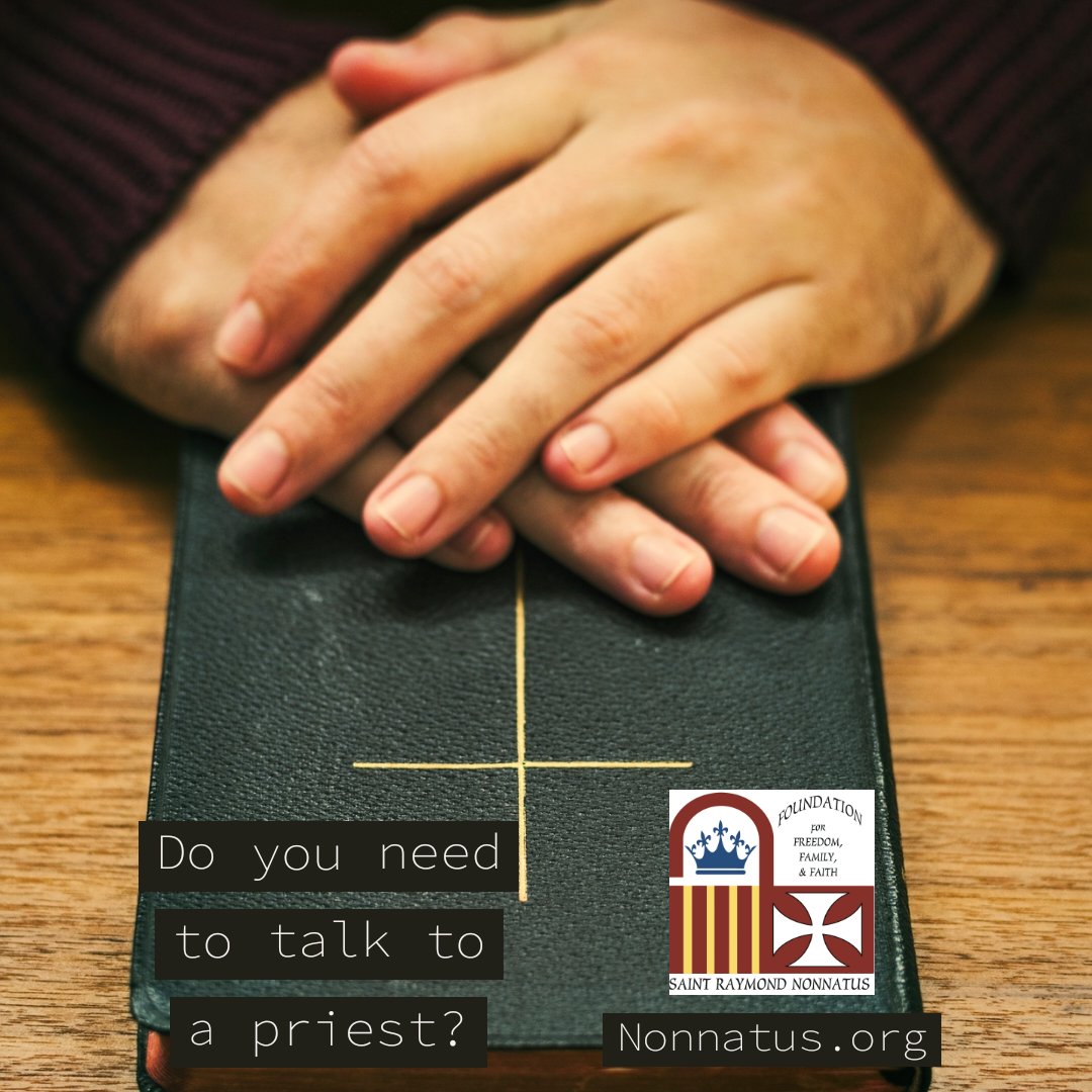 Do you need to speak to a priest? Click below to make a free online appointment:
nonnatus.org/speak-with-a-p…
#straymondnonnatusfoundation #familiesincrisis