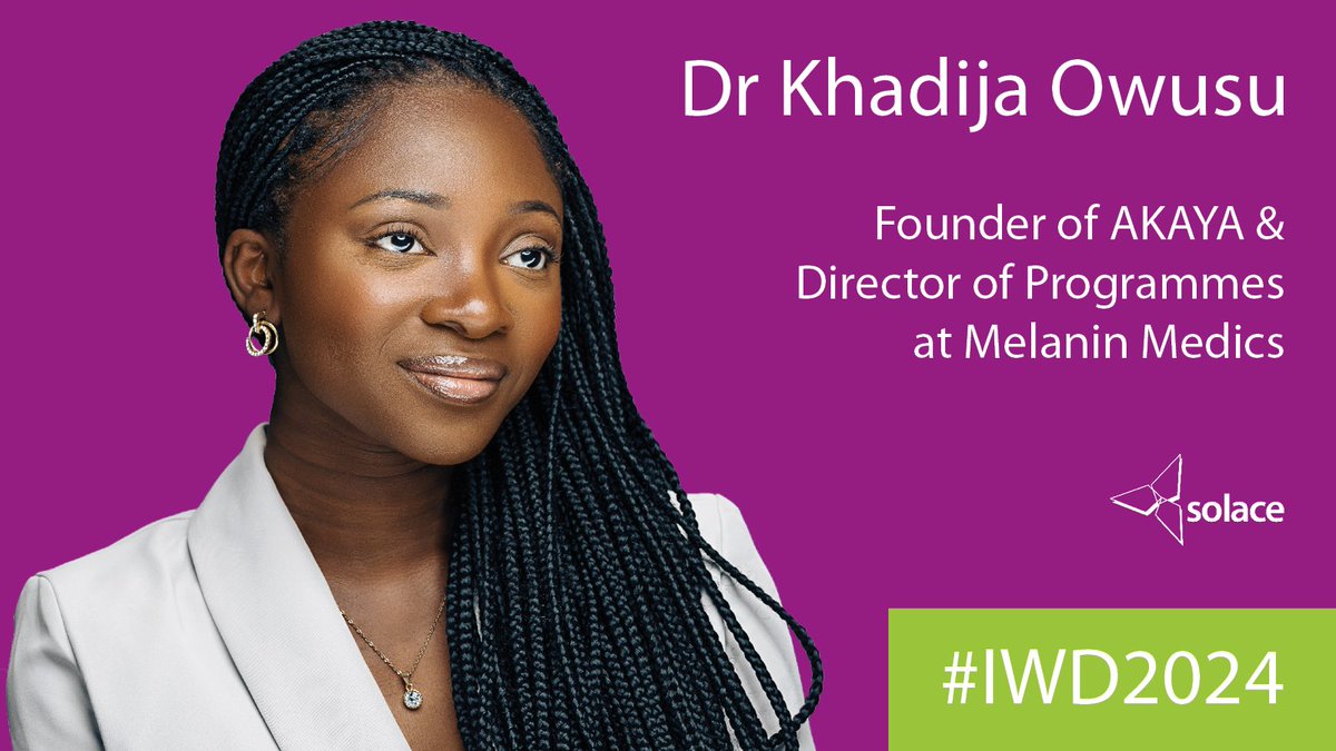 🎉 Exciting news for #IWD2024! Thrilled to announce @KhadijaOwusu confirmed for #SolaceSummit. Champion for #BlackEthnicMinority medics, #InternationalSpeaker and #AwardWinning Jr. Doctor. Founder @AkayaFoundation, Ambassador & Trustee @gubaenterprise. 👉 bit.ly/49J4pim