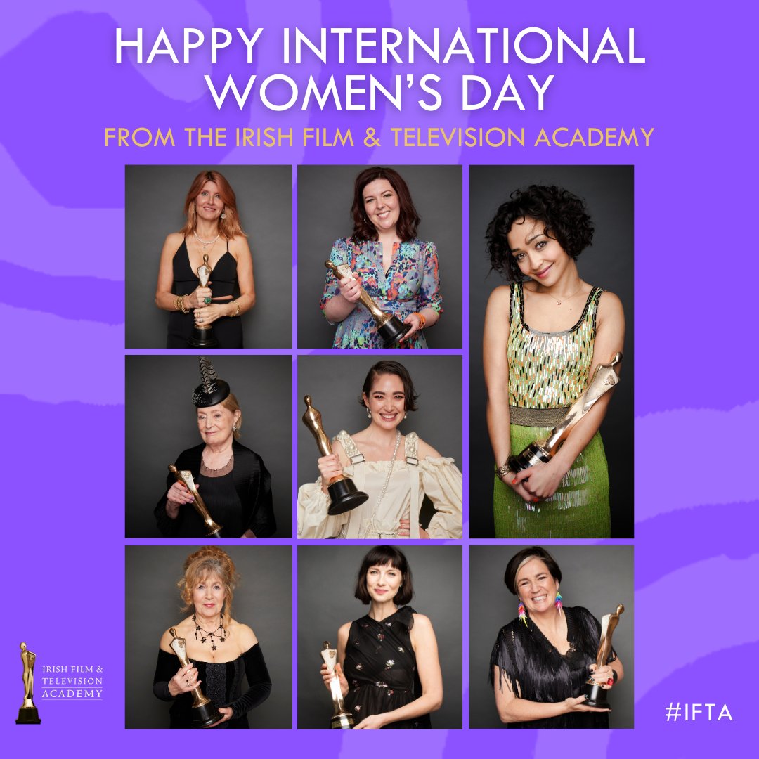 IFTA's tweet photo. Celebrating our wealth of Irish talent this International Women's Day. #IWD https://t.co/IDCan5oAgO
