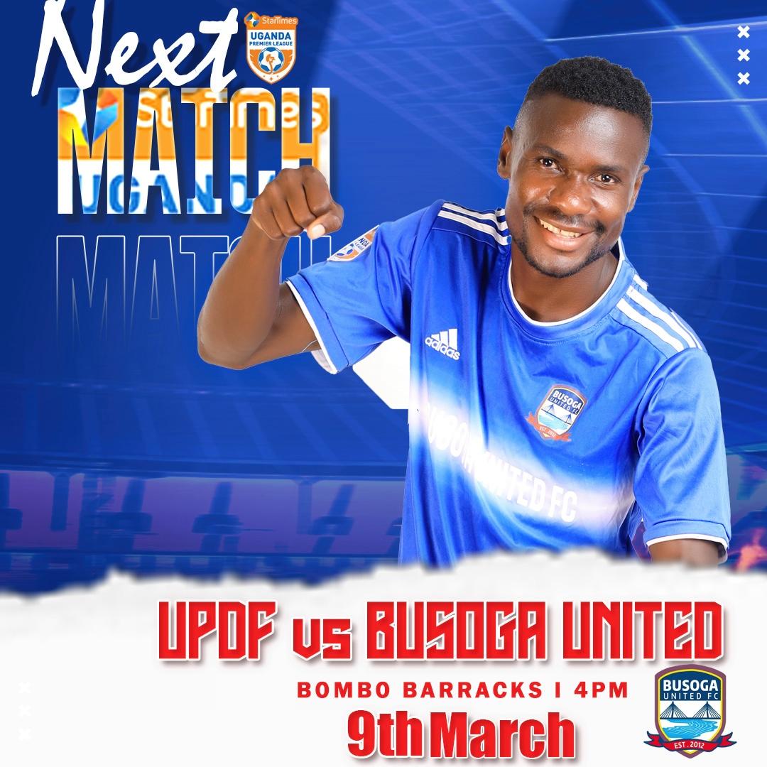 🚨 NEXT GAME We travel away to UPDF FC 🏆 SUPL 📅 9th March, 2024 🏟️ Bombo Military Ground ⏰ 4:00PM