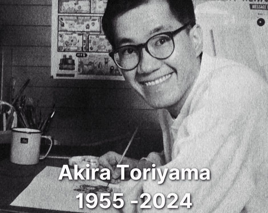NecStudio's tweet photo. Today is my saddest day, because I felt very sad when I learned the news of Toriyama Akira's death. Your works have changed many people and are brilliant in history. We will never forget you, Mr. Toriyama Akira.🙏🙏😭😭😭 https://t.co/9MoNBWN9vT