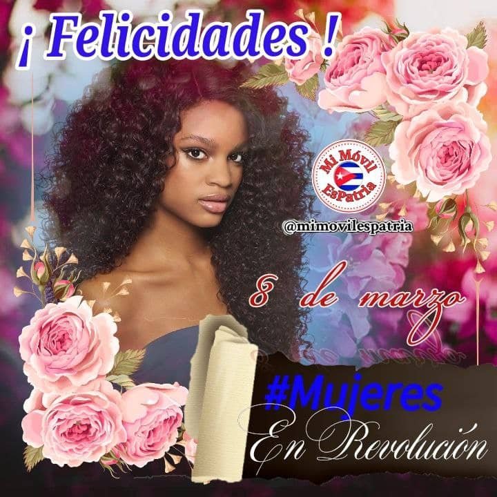 •A todas las mujeres cubanas, que con su obra enorgullecen a la Patria, Felicidades en el #Díadelamujer, gracias por sostener y levantar la resistencia creativa, todos los días. 
•@cubacolabora
•#CubaViveEnSusMujeres🇨🇺
•#MujeresEnRevolución🇨🇺
• #CubaPorLaVida🇨🇺