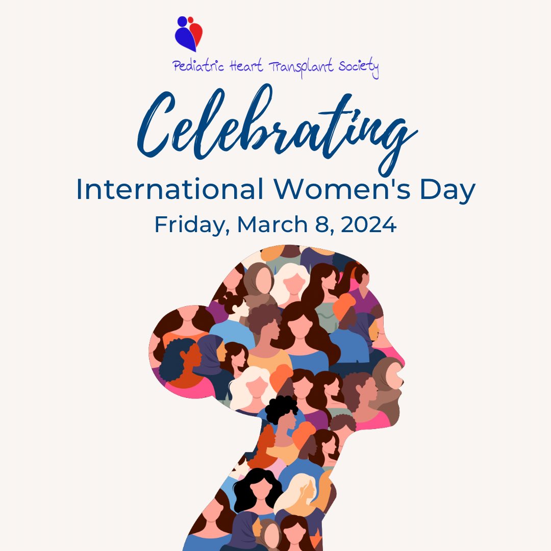 Join @PHTSociety in celebrating International Women’s Day, today, March 8 2024! An extra thank you to all of the women who have contributed to the field of transplant cardiology #internationawomensday