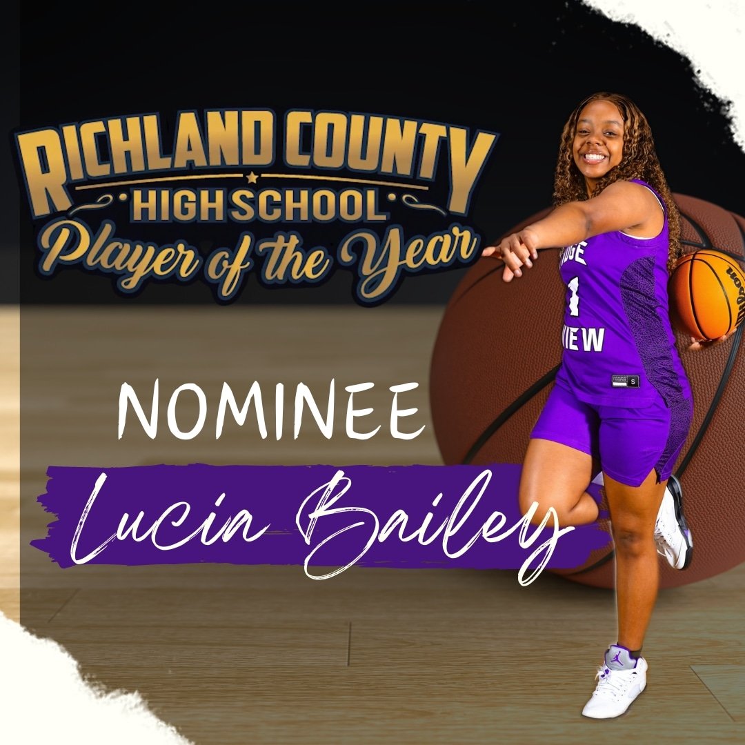 Congratulations to Lucia Bailey on being nominated for Richland County Player of the Year. Lucia will attend the banquet honoring all nominees on March 27th. Best of luck to you Lucy!!! #blazerpride
