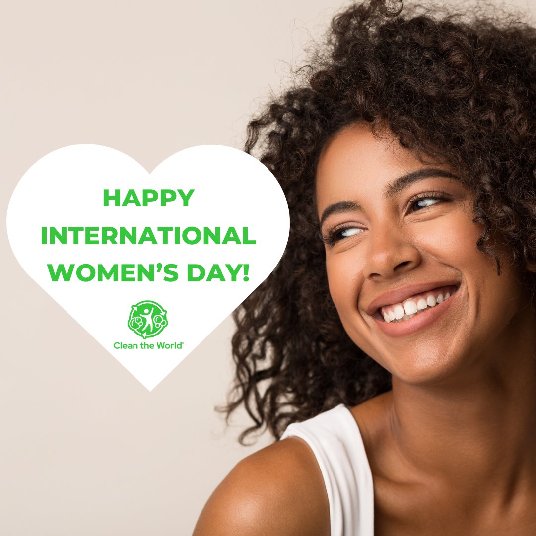 🌟 Happy International Women’s Day! 🌸 Today, Clean the World celebrates the strength, resilience, and achievements of women around the world. #IWD #CleantheWorld #MaketheWorldaBetterPlace #Empowerment #Love