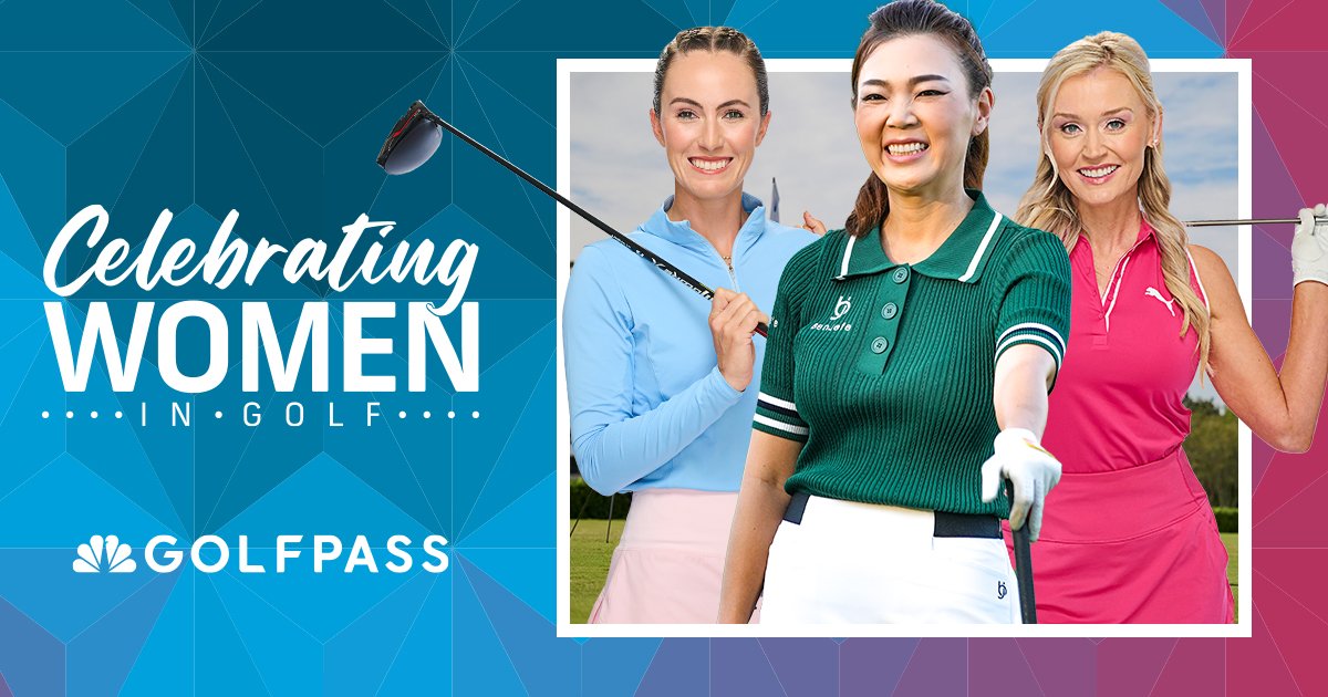 #CelebratingWomeninGolf ⛳ Celebrate the inspirational women making an impact in golf with @GOLFPASS: golfpass.social/y3g #InternationalWomensDay | #IWD2024