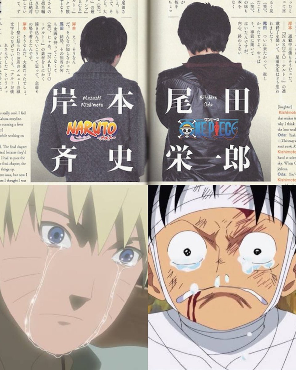 _OtakusBR's tweet image. "Como leitores de Dragon Ball, eu e o Sr. Oda voltamos a ser crianças, e quando conversamos animadamente sobre o quanto Dragon Ball era divertido, como se estivéssemos competindo um com o outro, o sensei parecia sorrir timidamente." - Masashi Kishimoto em sua mensagem de…