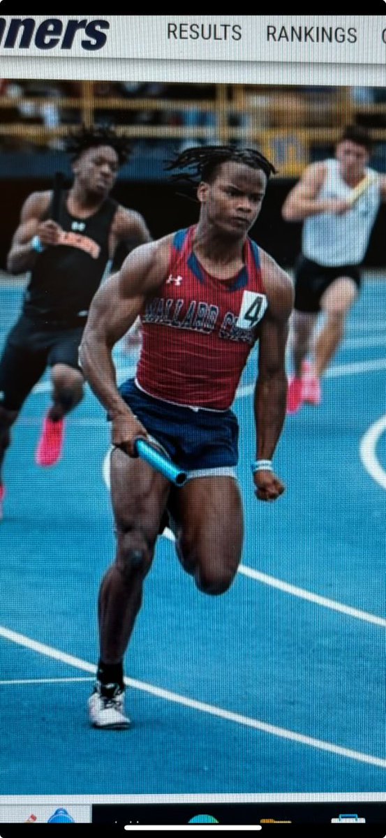 If speed Kills was a thing. College coaches Introducing @Curtis_500 Slot, RB, KR,PR Also member of the State Championship record breaking 4x100 team. #Creekboyz @CoachKTinsley Recruit The Creek