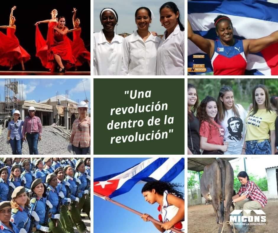 •A todas las mujeres cubanas, que con su obra enorgullecen a la Patria, Felicidades en el #Díadelamujer, gracias por sostener y levantar la resistencia creativa, todos los días. 
•@cubacolabora
•#CubaViveEnSusMujeres🇨🇺
•#MujeresEnRevolución🇨🇺
• #CubaPorLaVida🇨🇺