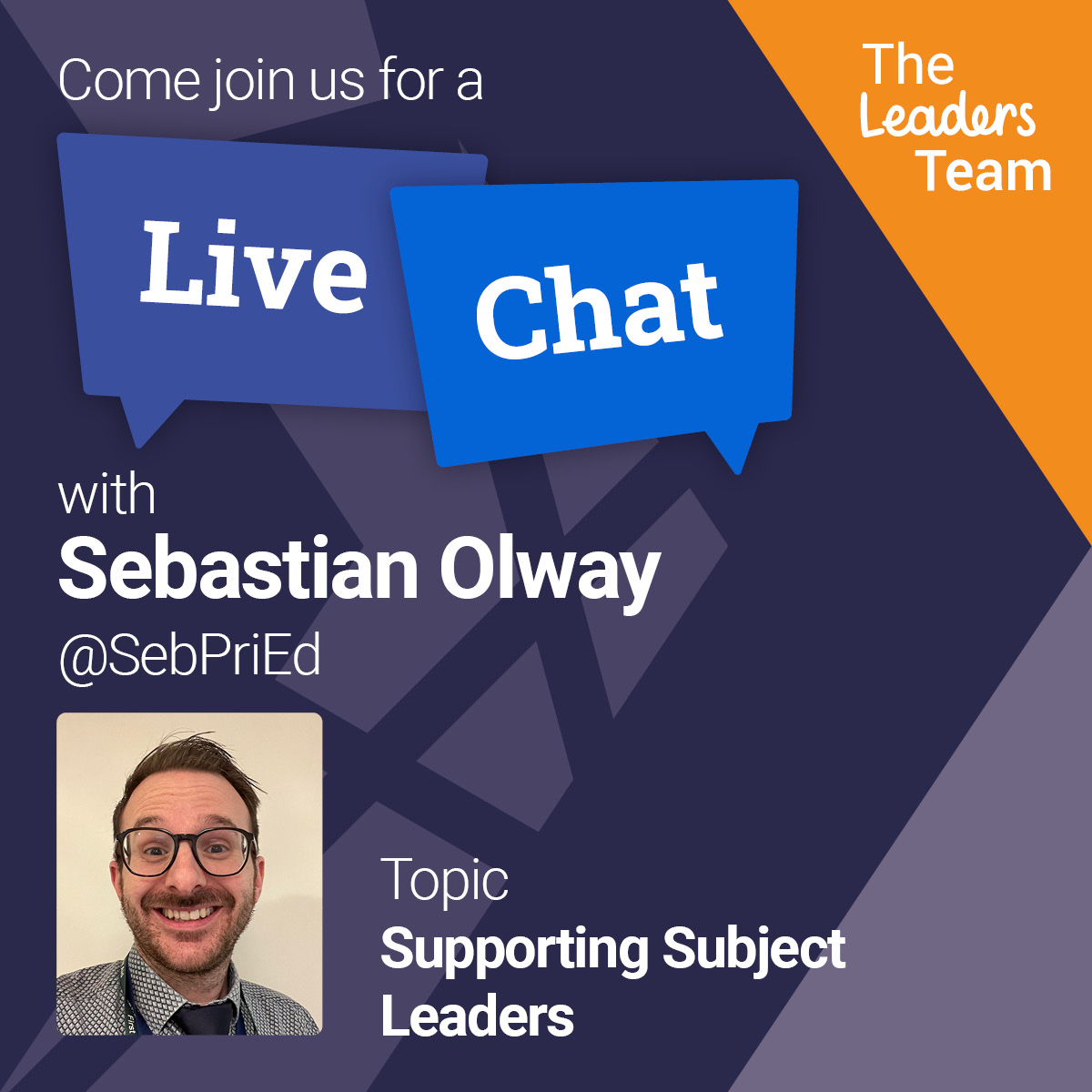 Thank you for joining us tonight for #TheLeadersTeam live chat! Thank you to @TeachersRunClub for being our guest, it was lovely to chat with you! Join us next week as we welcome @SebPriEd as our guest to discuss supporting subject leaders. See you next week 🙂