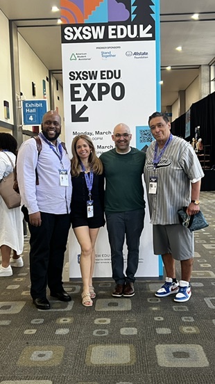 TheJoseVilson's tweet image. Four days and four nights at @SXSWEDU and it's one of my favorite ones yet. Shout-outs to @TeachersUnify and the @AFTunion for carving out space for education advocates like me to get the word out. 

@EduColorMVMT was definitely in the building, and we got more to do. #EduColor