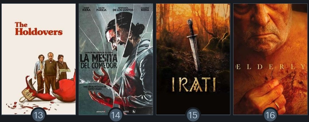 El Cinéfago🐦 🇮🇨 Gerardo MAGRO🍆 (@elcinefago) on Twitter photo Del 13 al 16:
- The Holdovers
- La mesita del comedor de <a href="/cayecasas/">Caye Casas</a>
- Irati de <a href="/PaulUrkijo/">Paul Urkijo Alijo</a>
- Viejos de <a href="/Cerezadas/">Raúl Cerezo</a> y <a href="/FerGonzalezCut/">Fernando González Gómez</a>
#top23de2023 #FilmTwitter Del 13 al 16:
- The Holdovers
- La mesita del comedor de <a href="/cayecasas/">Caye Casas</a>
- Irati de <a href="/PaulUrkijo/">Paul Urkijo Alijo</a>
- Viejos de <a href="/Cerezadas/">Raúl Cerezo</a> y <a href="/FerGonzalezCut/">Fernando González Gómez</a>
#top23de2023 #FilmTwitter
