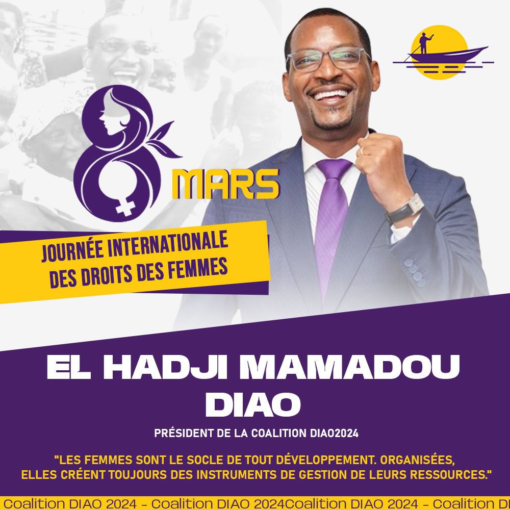 En cette journée internationale des droits des femmes, nous célébrons la femme. Les femmes du monde entier, à travers le courage, la résilience, la force et les nombreux accomplissements qu’elles symbolisent dans leur combat de tous jours pour l’édification de sociétés