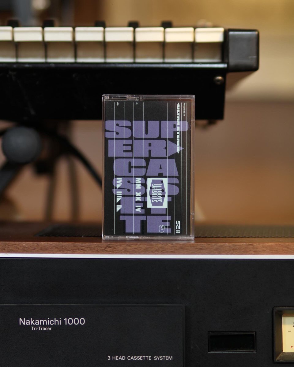 dabrye's tweet image. SUPER-CASSETTE is out today. Big thanks to all who helped put this together &amp;amp; supported. 

*link in bio*

label: @ghostly 
album art: @Michaelcina 

Dabryebeats.com