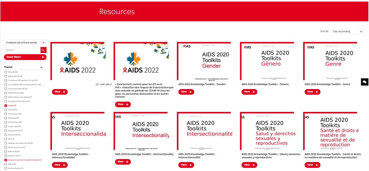 🗓️ Today we mark #InternationalWomensDay.  

💻 Access free resources and watch conference sessions focusing on #gender and sexual and reproductive health and rights (#SRHR) from #AIDS2020, #IAS2021, #AIDS2022, & #IAS2023! 

bit.ly/3TnCajA