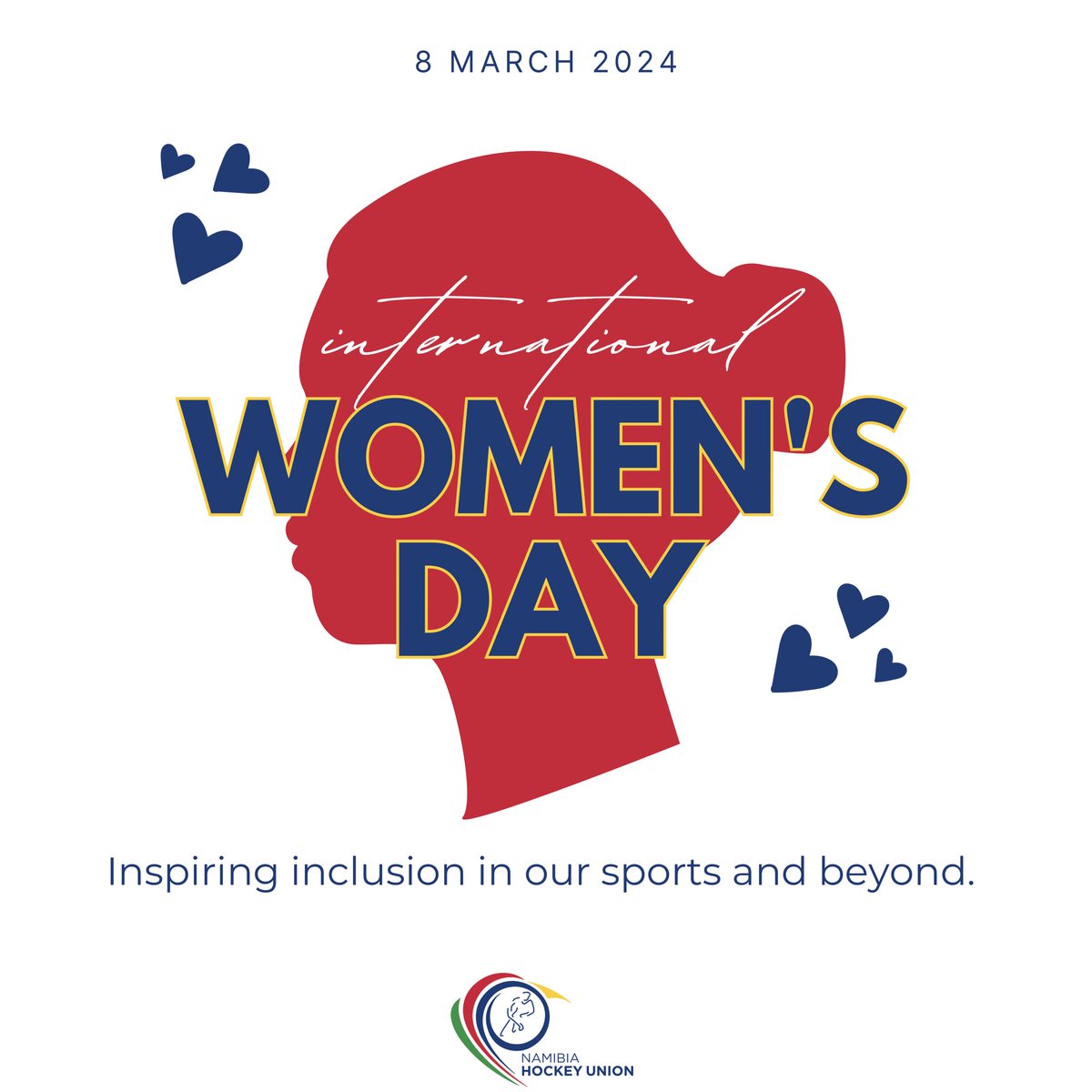 Happy International Women's Day from the Namibia Hockey Union! Today, and every day, we celebrate the inspiring inclusion of women in our sport and beyond. 🇳🇦🏑 #IWD2024 #InspiringInclusion #NamibiaHockey