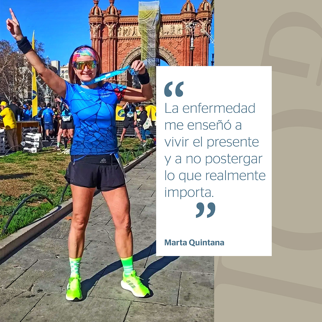 “La enfermedad me enseñó a vivir el presente y a no postergar lo que realmente importa.” En conmemoración al Día Mundial de la Mujer, os dejamos una pequeña entrevista a nuestra paciente y super deportista, Marta Quintana💜 iob-onco.com/entrevista-a-m…