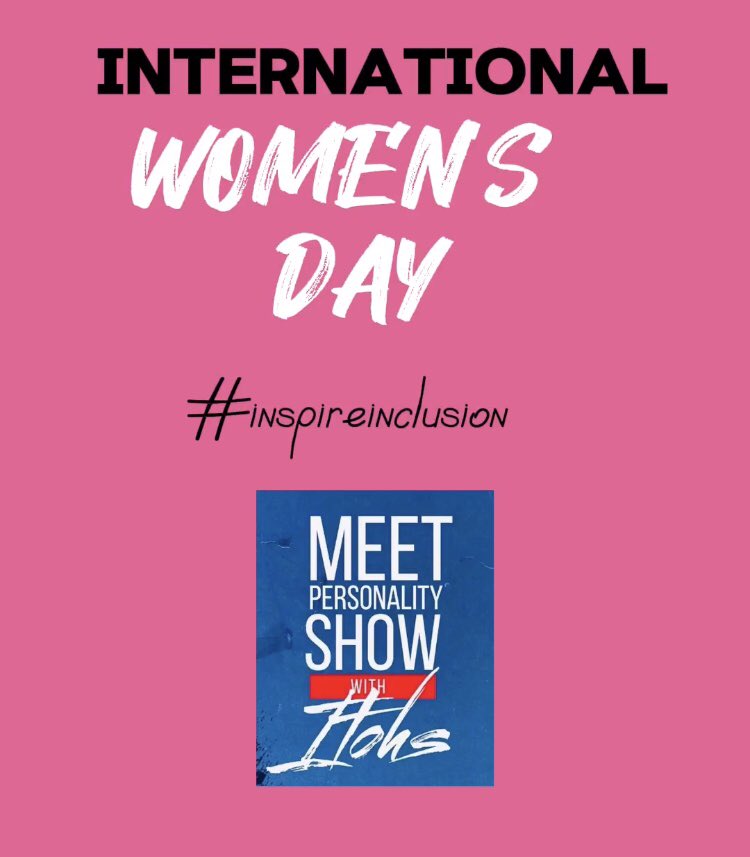 MeetItohs's tweet photo. we’re dedicated to fostering inclusion, reshaping narratives, and amplifying the stories of triumphant women. To inspire a community where inclusion is possible.

Happy International Women’s Day!

#inspireinclusuon  #IWD2024 #meetpersonalityshow https://t.co/qOeovQC2RA