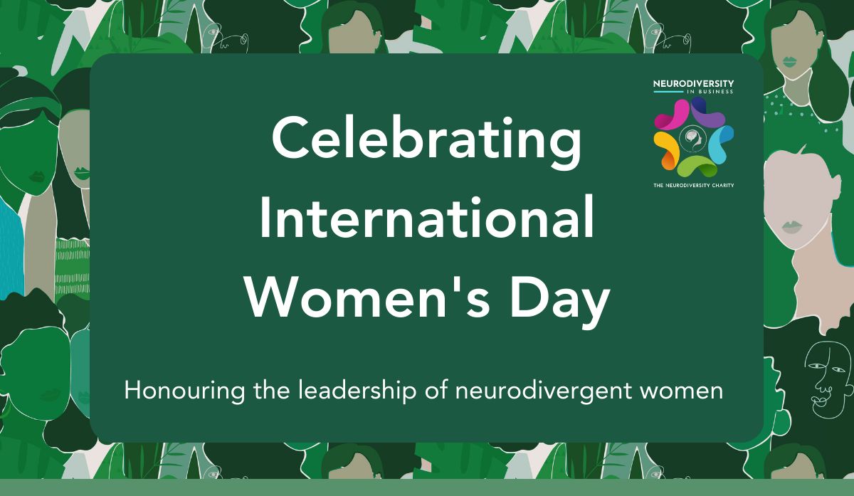 NDinBusiness's tweet photo. It’s International Women’s Day, and we want to hear about how you or your company are investing in neurodivergent women. At #TeamNiB, the majority of our volunteer leaders are women. Tag and support an ND woman you admire in the comments!
#Neurodiversity
#InternationalWomensDay https://t.co/c8X1chG0T7