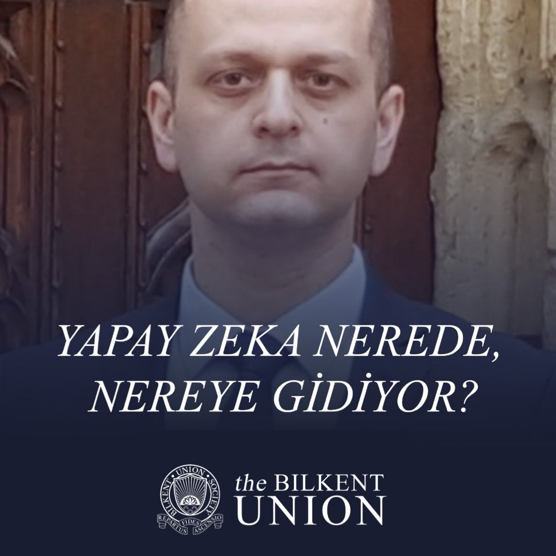 Guest speaker formatında yapılacak olan “Yapay Zeka Nerede, Nereye Gidiyor ?” isimli etkinliğimize davetlisiniz. 

Etkinliğimiz 11 Mart Pazartesi saat 18.00’de, C Blok Amfi’de gerçekleşecektir. Konuşmacı olarak Arda Mevlütoğlu (<a href="/orko_8/">Arda Mevlütoğlu</a>) katılım sağlayacaktır.