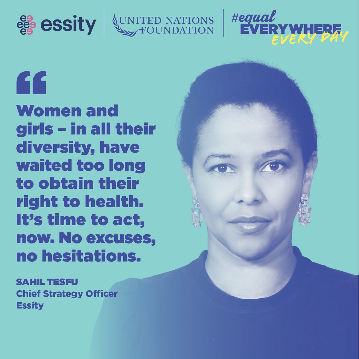 How has gender inequality touched you and your community? People and partners around the world are joining the @unfoundation's #EqualEverywhere campaign to accelerate progress towards gender equality. ⏯️Learn more: bit.ly/3IlMQsS #InternationalWomensDay