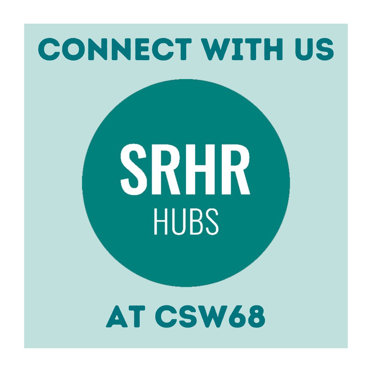SRHR Hubs will be represented once again at #CSW68!

At SRHR Hubs, we believe in the power of youth to drive change. If you/your organization share our passion for youth-friendly funding, meaningful youth engagement/participation, &amp; SRHR, please reach out.

📩Hello@SRHRHubs.org