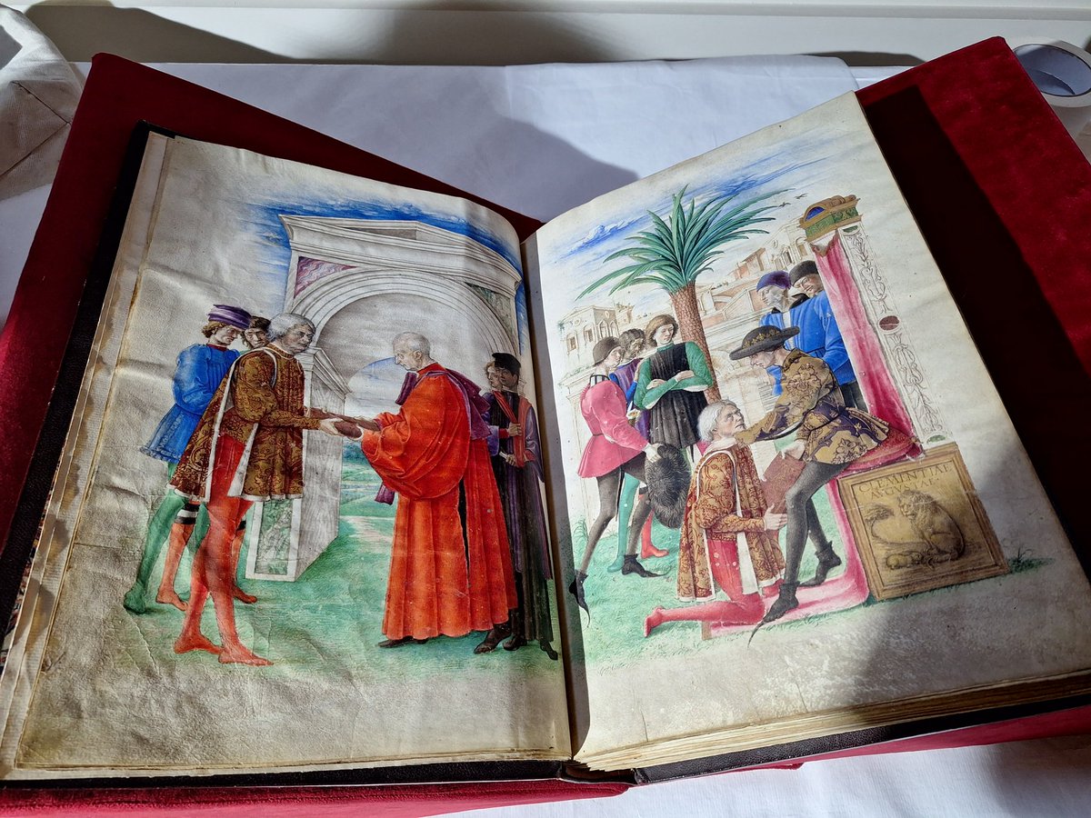 MaxenceHermant's tweet photo. .@olivier_gabet a raison. Cette exposition mérite de devenir mythique :) #expoCharlesVII @museecluny Extraordinaire Strabon peint par Bellini. Un prêt absolument exceptionnel @ville_albi. Merci ! https://t.co/X1hLVQn4Tg