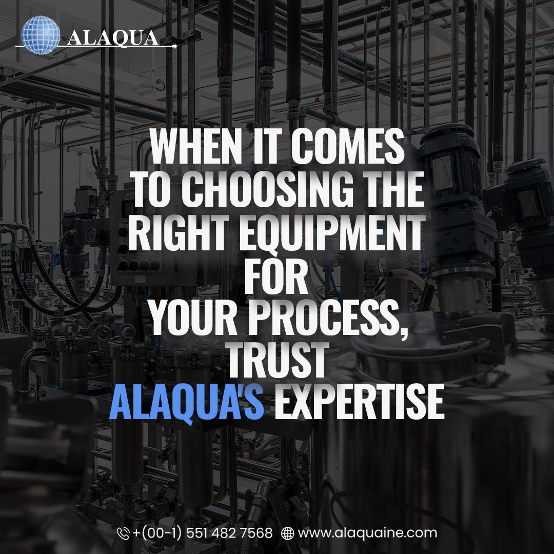 Alaquainc1's tweet photo. Trust ALAQUA for your equipment needs! Expert advice for your process.
--
Follow: Alaqua, Inc. and Contact Us: ๐ +1 551 482 7568 and Email: ๐งmailto:info@alaquainc.com.
.
.
#equipment #trust #expertise #process #industrial #solutions #crystallizers #distillation #evaporators https://t.co/eHyu3XZSyC