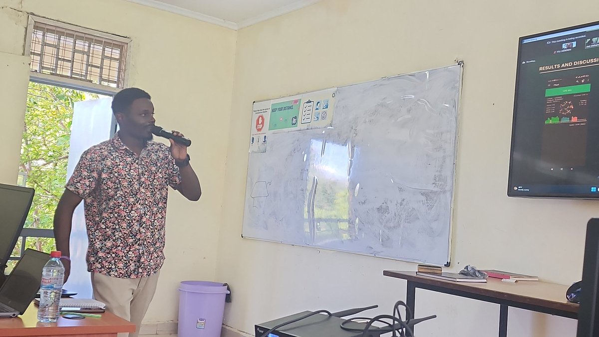 John Ngugi presenting at the Enactus TTU Open Day today on an easy to use  mobile GIS mapping solution. How did he find the area of the hexagon to be 3.5 acres using #ArcGISPro so easily? Let's listen in and imbibe his innovation. <a href="/EnactuskenyaU/">EnactusKenya Taita Taveta University</a> <a href="/0mgould/">michael GOULD (@mgould on bsky.social)</a> @<a href="/EnactusKenya/">Enactus Kenya</a> <a href="/EsriEA/">Esri Eastern Africa</a>
