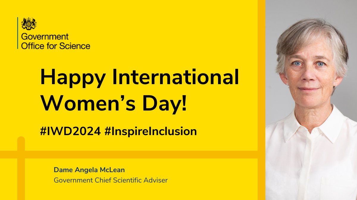 Happy @UN International Women's Day. Celebrating the brilliant contribution women make to science and engineering. #IWD2024 #InspireInclusion