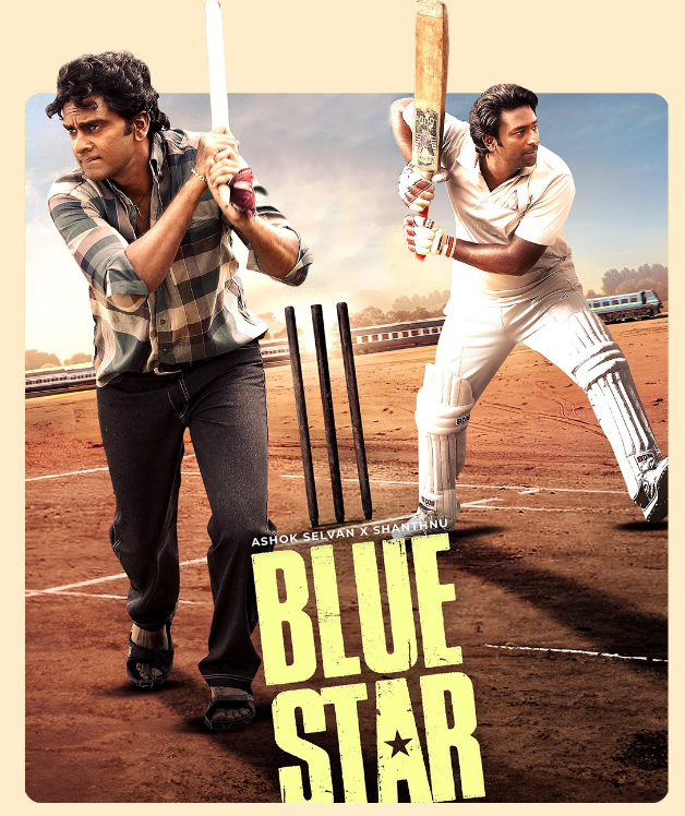 #Bluestar movie is a well-crafted cricketing movie, loved the casting, cinematography, editing and music. @AshokSelvan and @imKBRshanthnu nailed their performances from the world of #arakkonam, hats off to director #jayakumar great beginning to Tamil cinema 2024