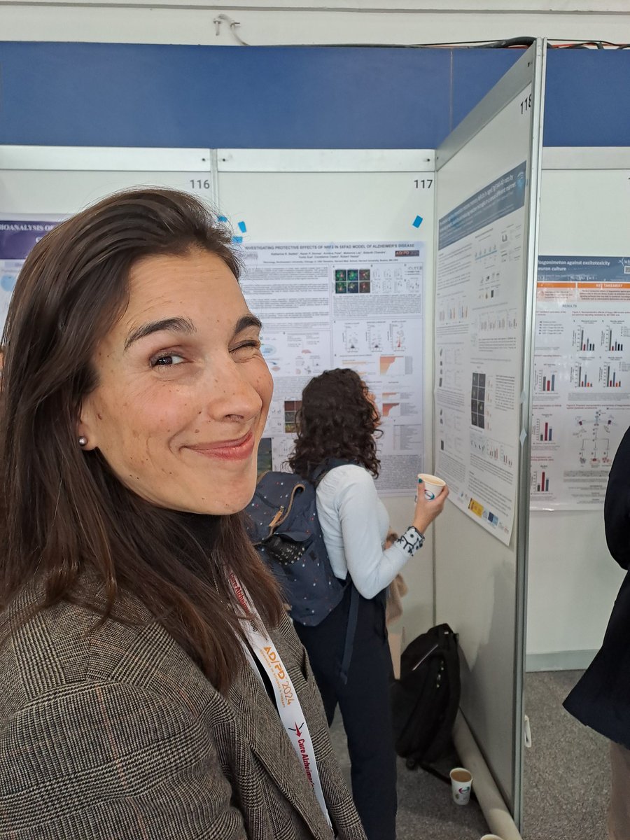 Here we are!!! #adpd2024 <a href="/BCNlabUB/">Brain Connectivity and Neuroimaging Lab</a> poster#118