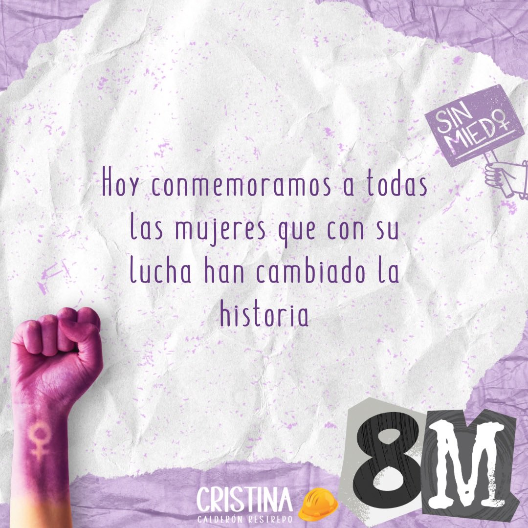 CCalderonRA's tweet photo. En el #DíaDeLaMujer conmemoramos a todas las que han cambiado la historia y han abierto camino para todas las demás #LasMujeresAvanzan #8Marzo2024 https://t.co/a1RmPs4Vjq