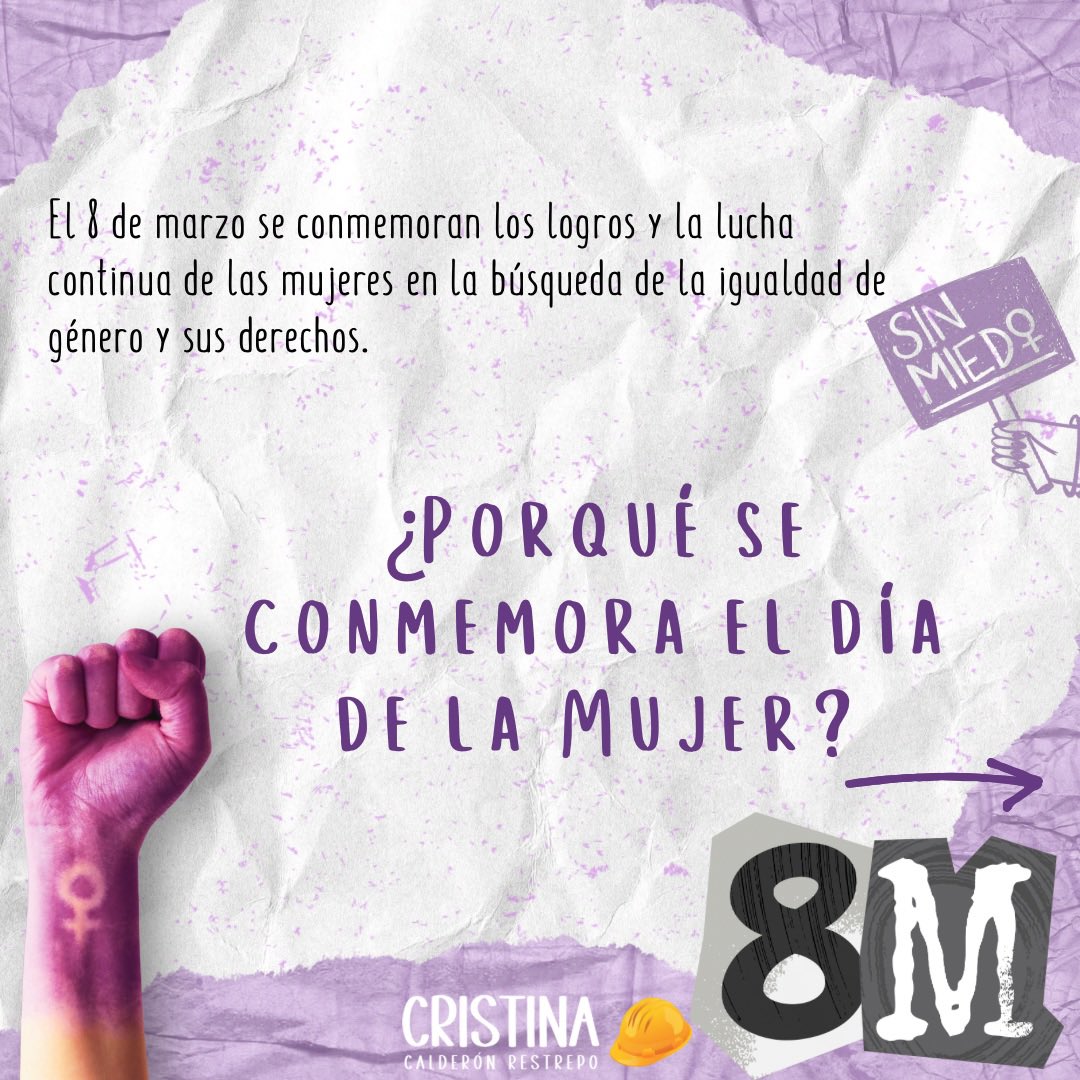 CCalderonRA's tweet photo. En el #DíaDeLaMujer conmemoramos a todas las que han cambiado la historia y han abierto camino para todas las demás #LasMujeresAvanzan #8Marzo2024 https://t.co/a1RmPs4Vjq