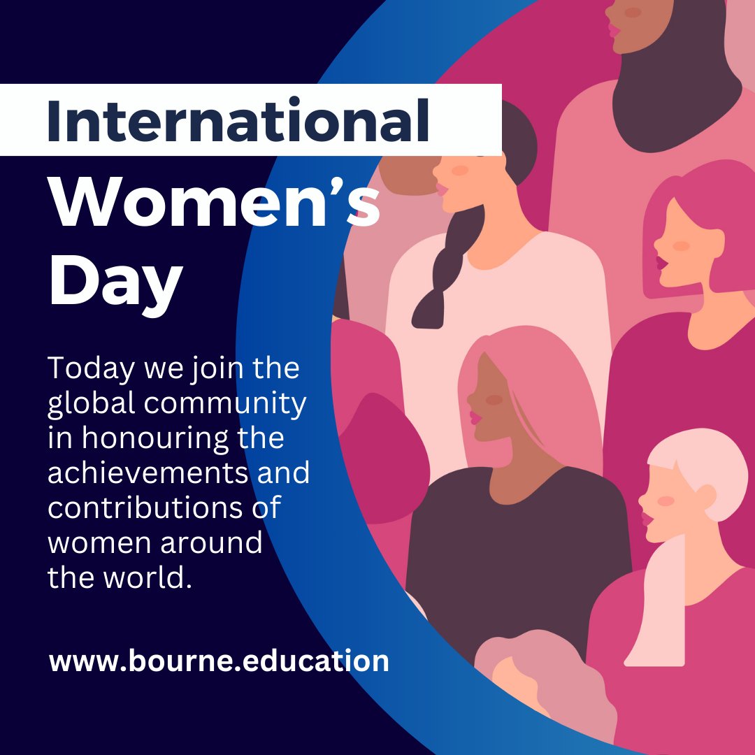 Today, we join the global community in honouring the achievements and contributions of women around the world. At Bourne Education Trust, we are proud to celebrate the remarkable women who inspire, lead, and empower within our schools and beyond. #IWD2024
